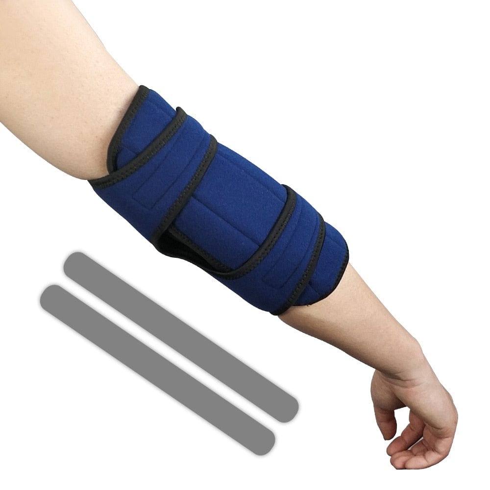 Elbow Wraps for Bursitis with 2 Fixed Steel Plates