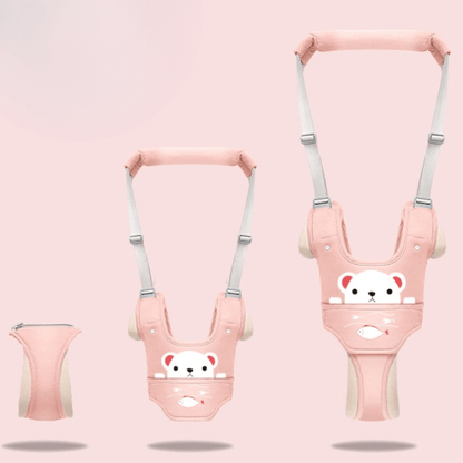 Handheld baby walker helper
