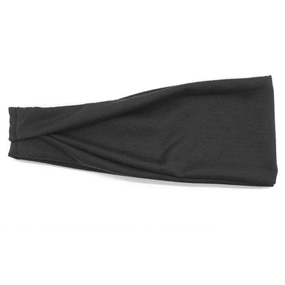 Non-slip elastic sweatband