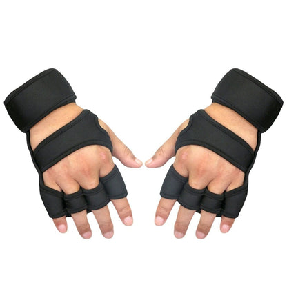 Ventilated Gym Gloves | Full Palm Protection Gloves