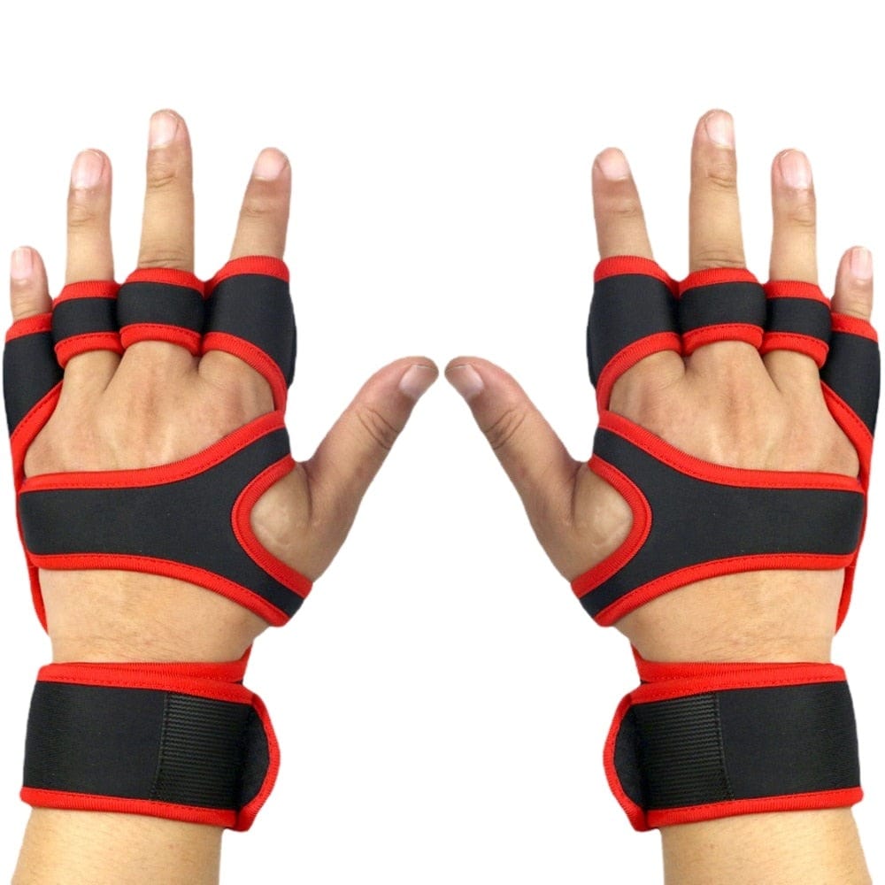 Ventilated Gym Gloves | Full Palm Protection Gloves