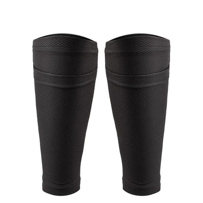 Soccer Shin Guards | Calf Compression Sleeves with Shin Guard Pocket