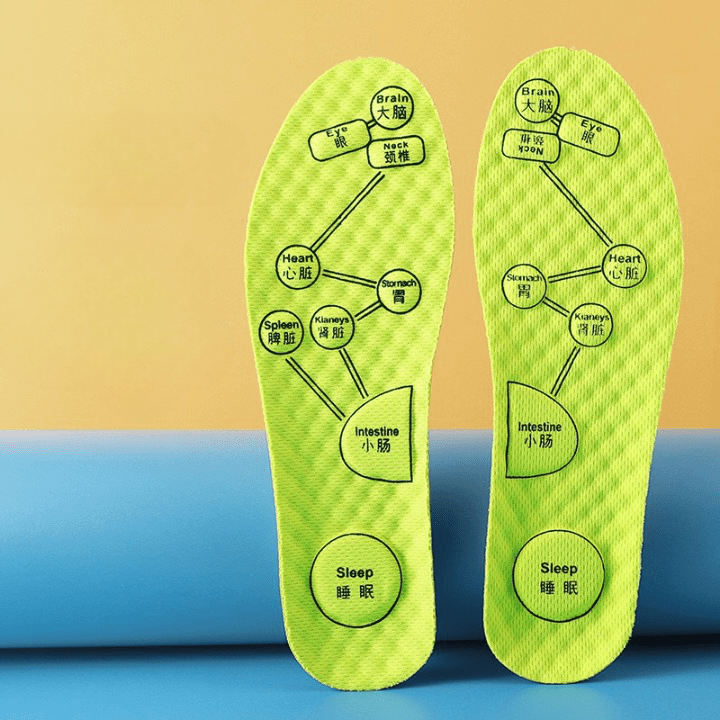Acupressure Foot Insoles | Breathable Sport Insoles