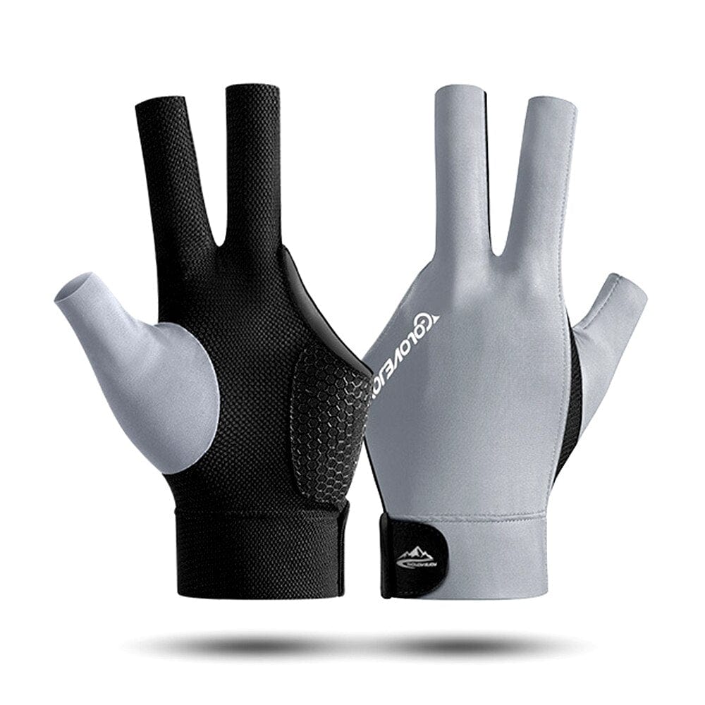 Professional Billiard Gloves | Anti-slip Pool Shooters 3 Fingers Glove