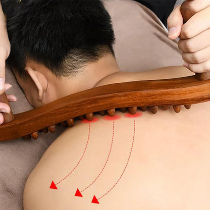 Wood Therapy Massage Tool - Brown