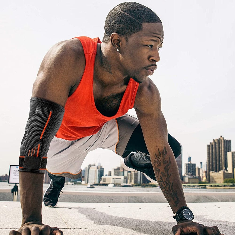 adjustable elbow compression sleeve