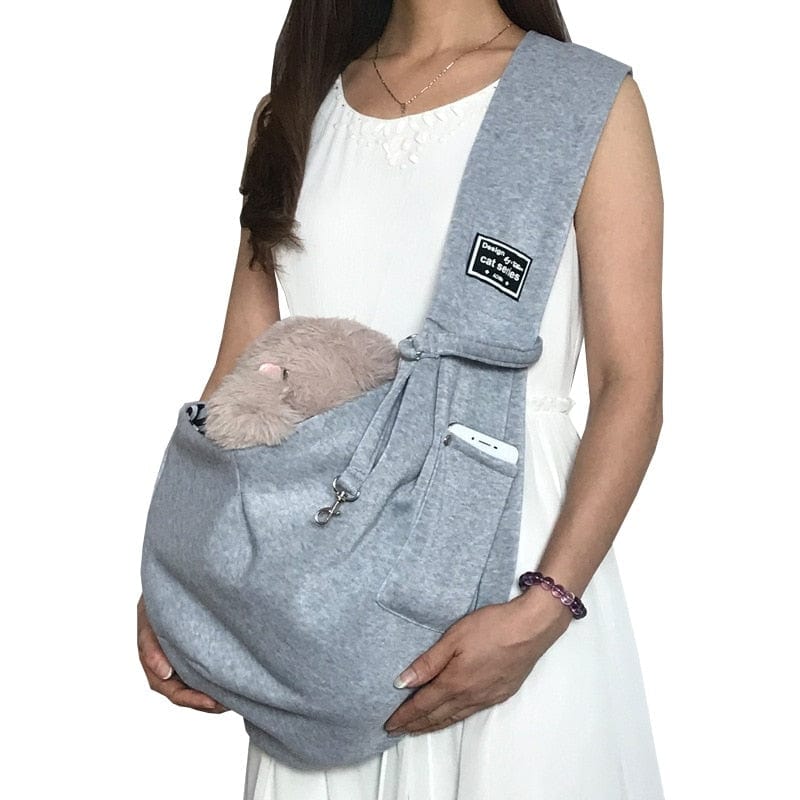 adjustable feline sling wrap