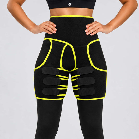 adjustable hip and thigh support wrap