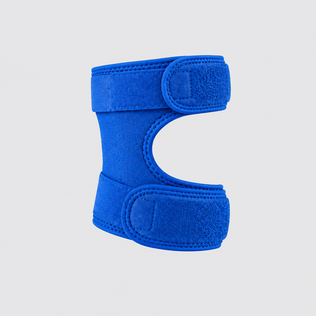 adjustable hook and loop knee sleeve