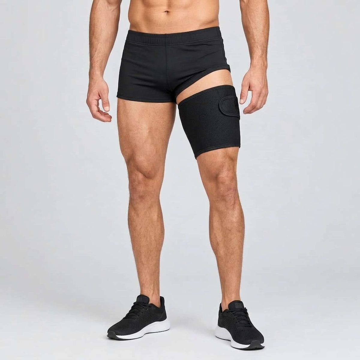 adjustable thigh brace support