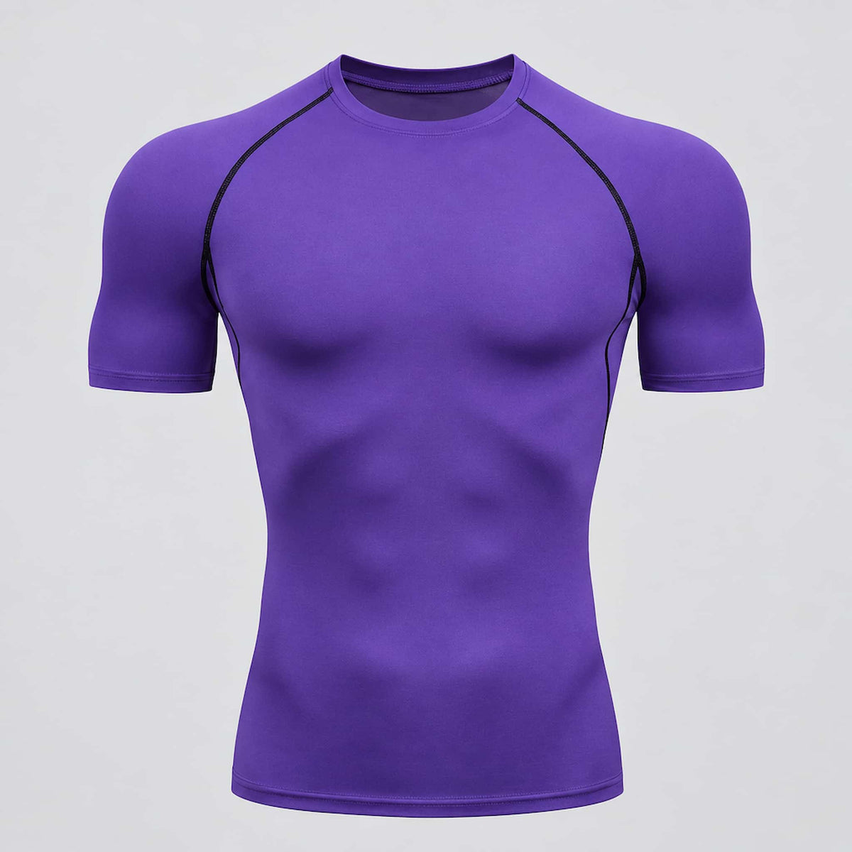 breathable men compression shirt for sports