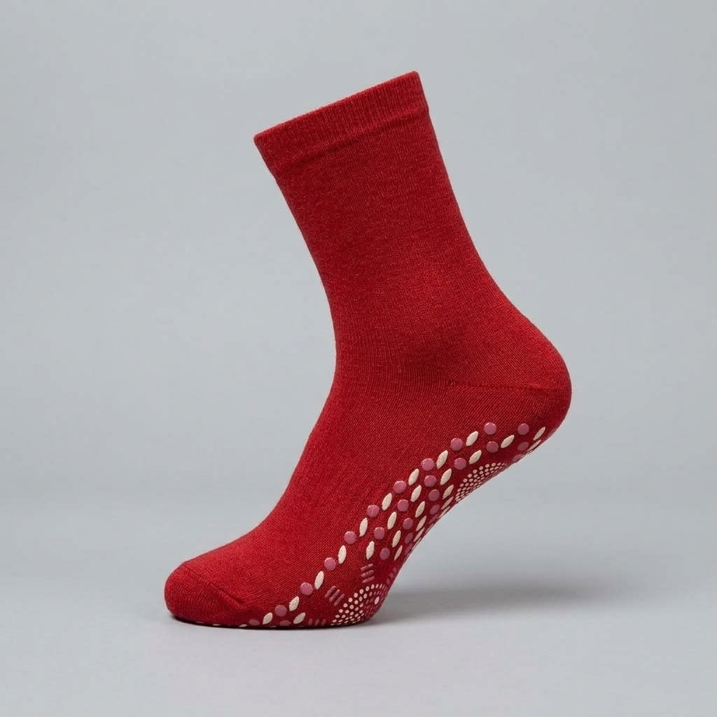 breathable warm knit socks