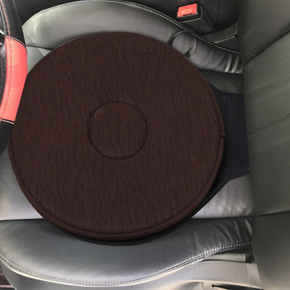 brown revolving memory foam seat cushion