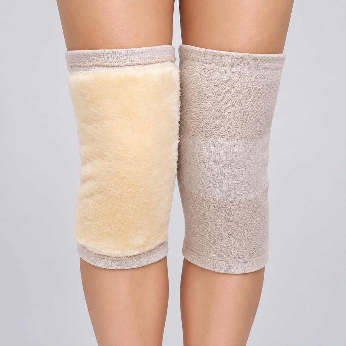 cold weather thermal knee supports