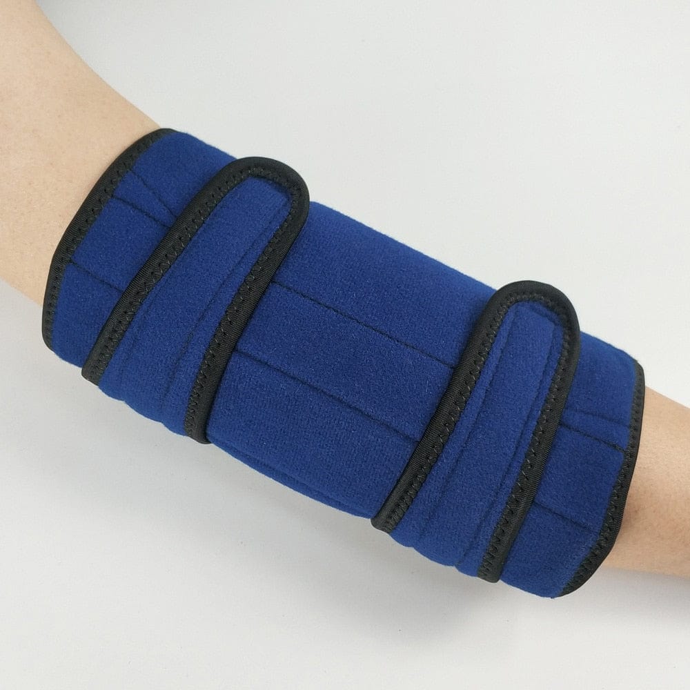 elbow brace with steel plates support