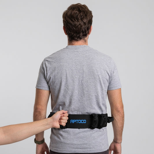elderly transfer belt with handles