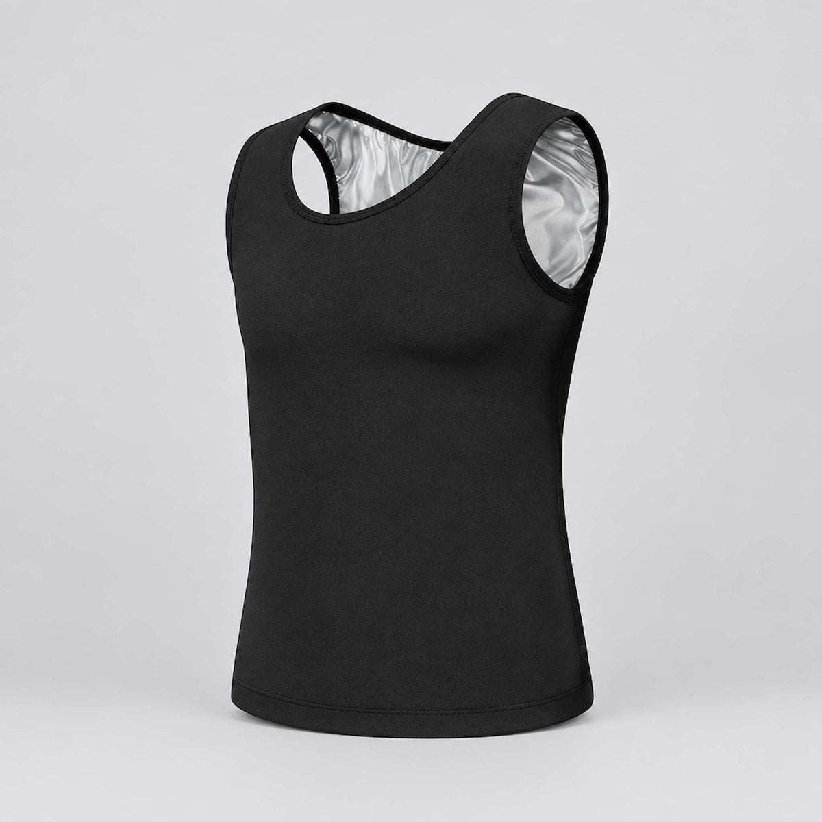 A firm control shapewear vest for intense workout, displayed on a light gray background.