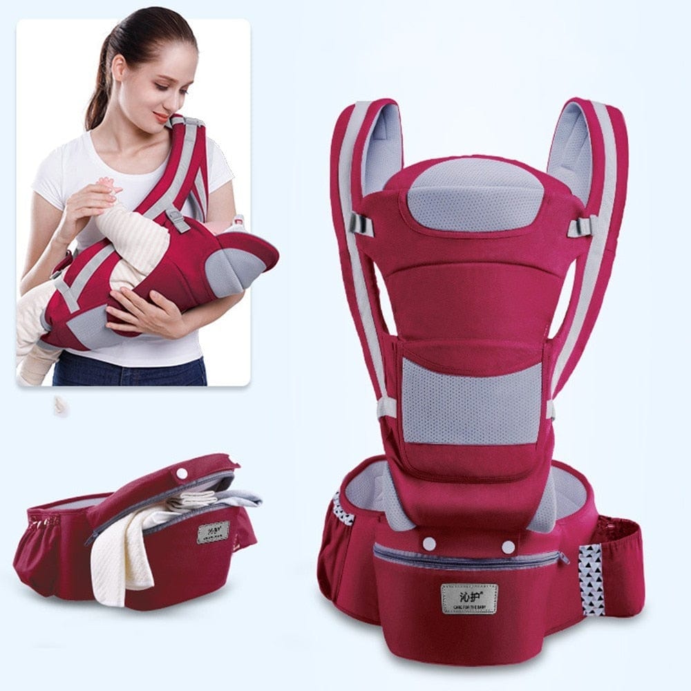 front-facing kangaroo infant carrier