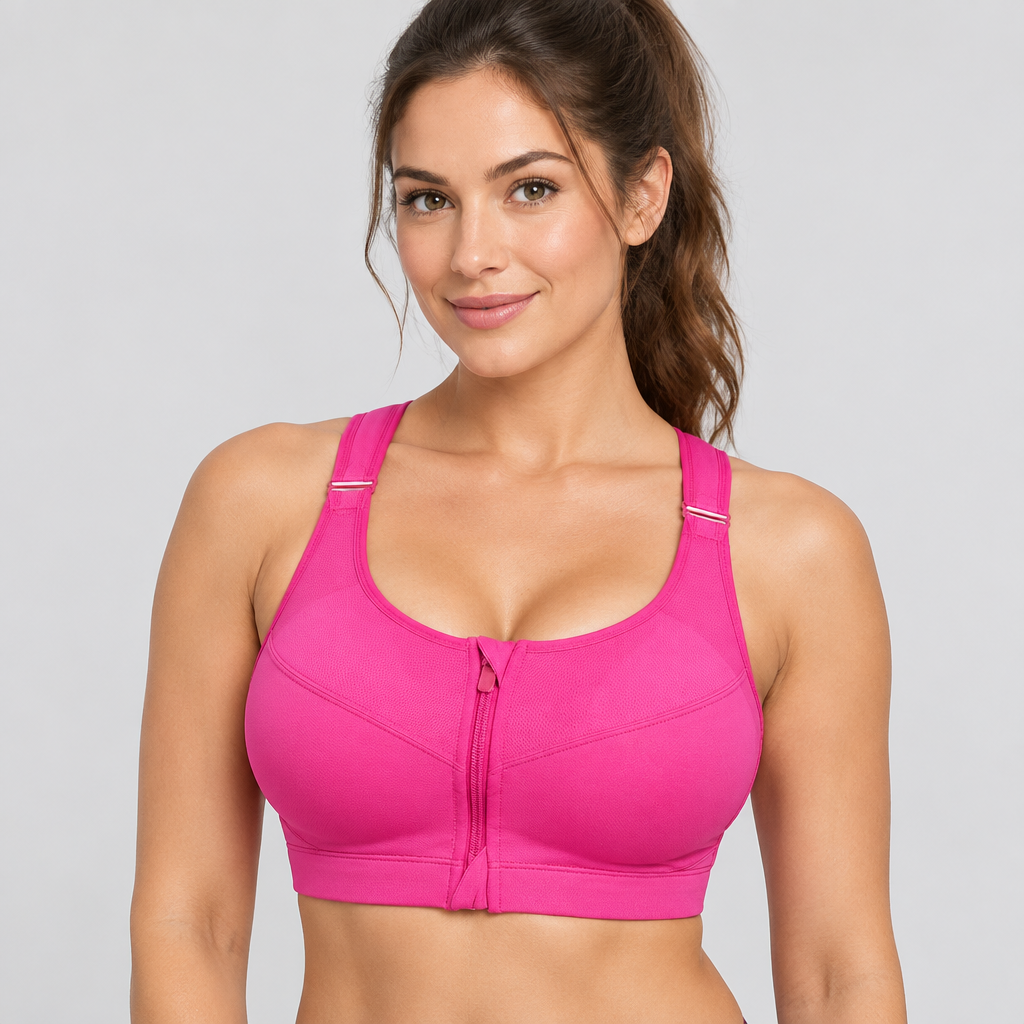 full cup push up sports bra