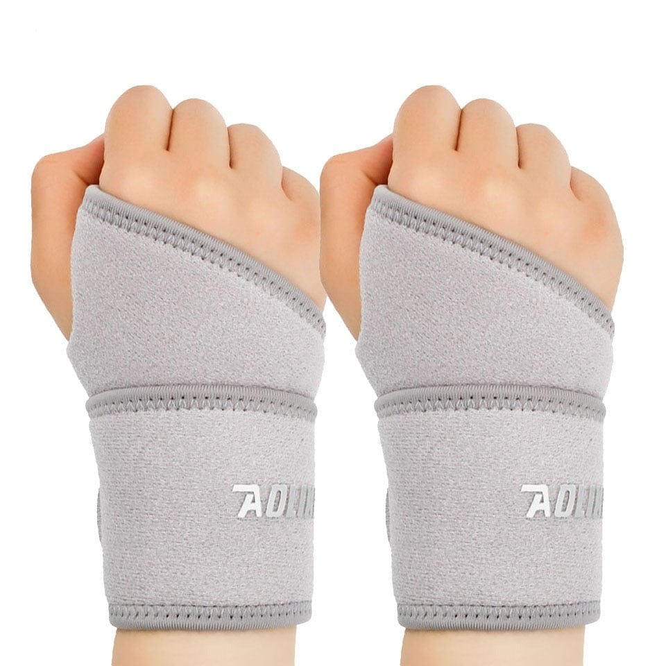hand wrist support brace weightlifting tennis gym sport compression