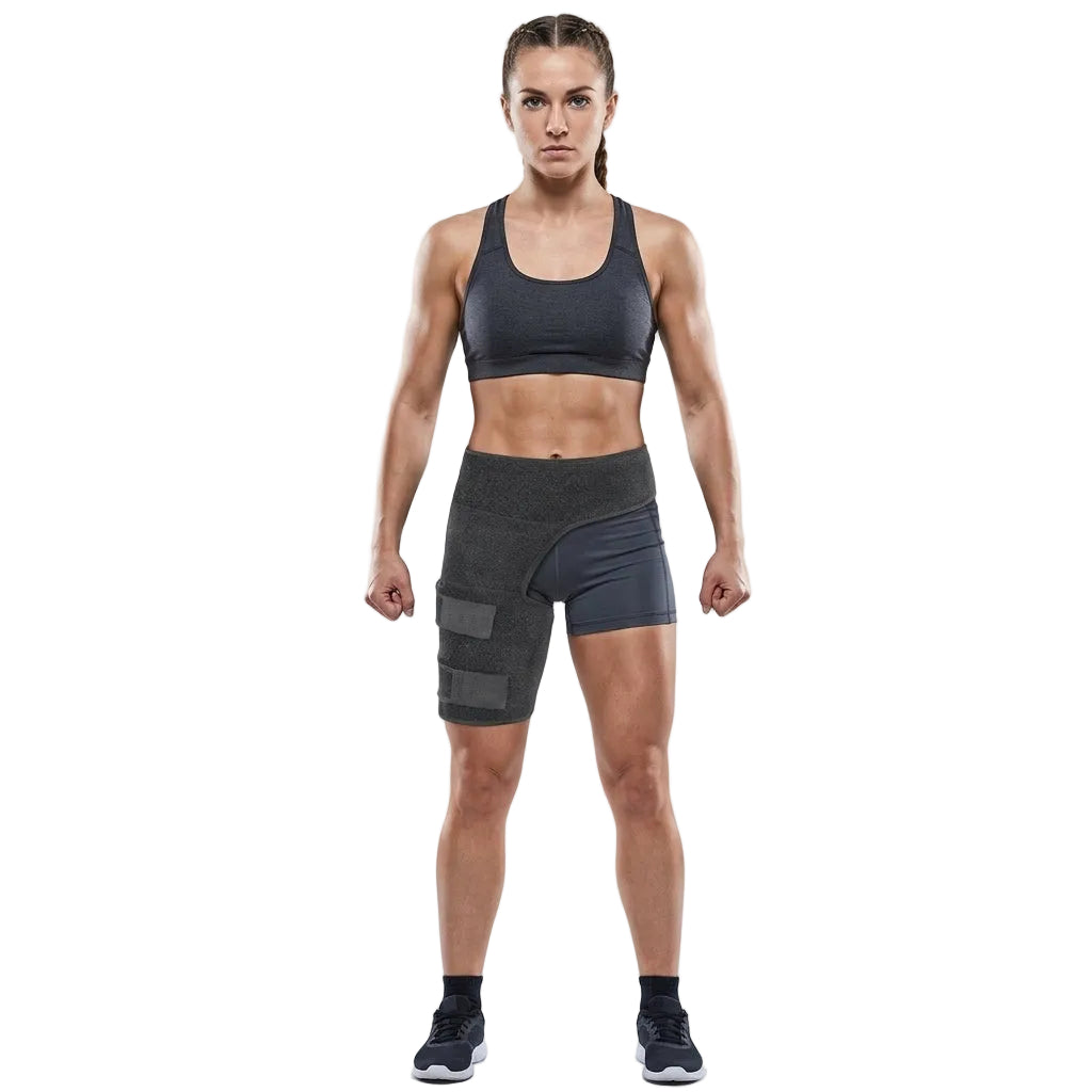 hip support brace for groin hamstring quad and thigh pain