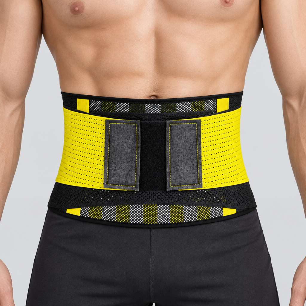 lumbar brace with 7 stays