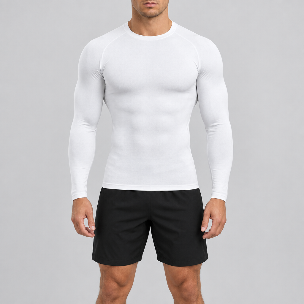 men's tight fit athletic top