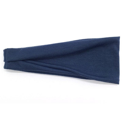 moisture-wicking running headband.