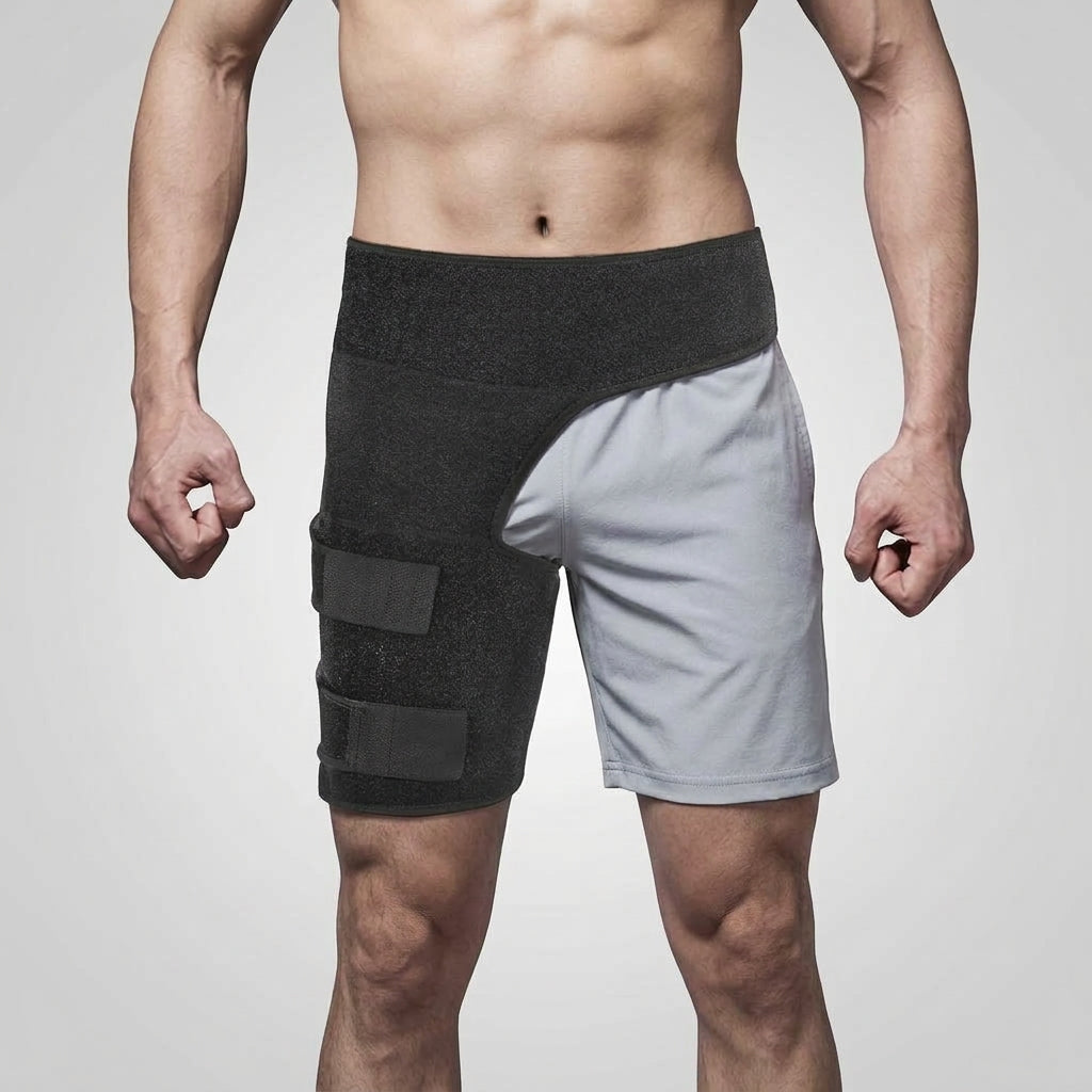 neoprene groin support brace heat retention and compression