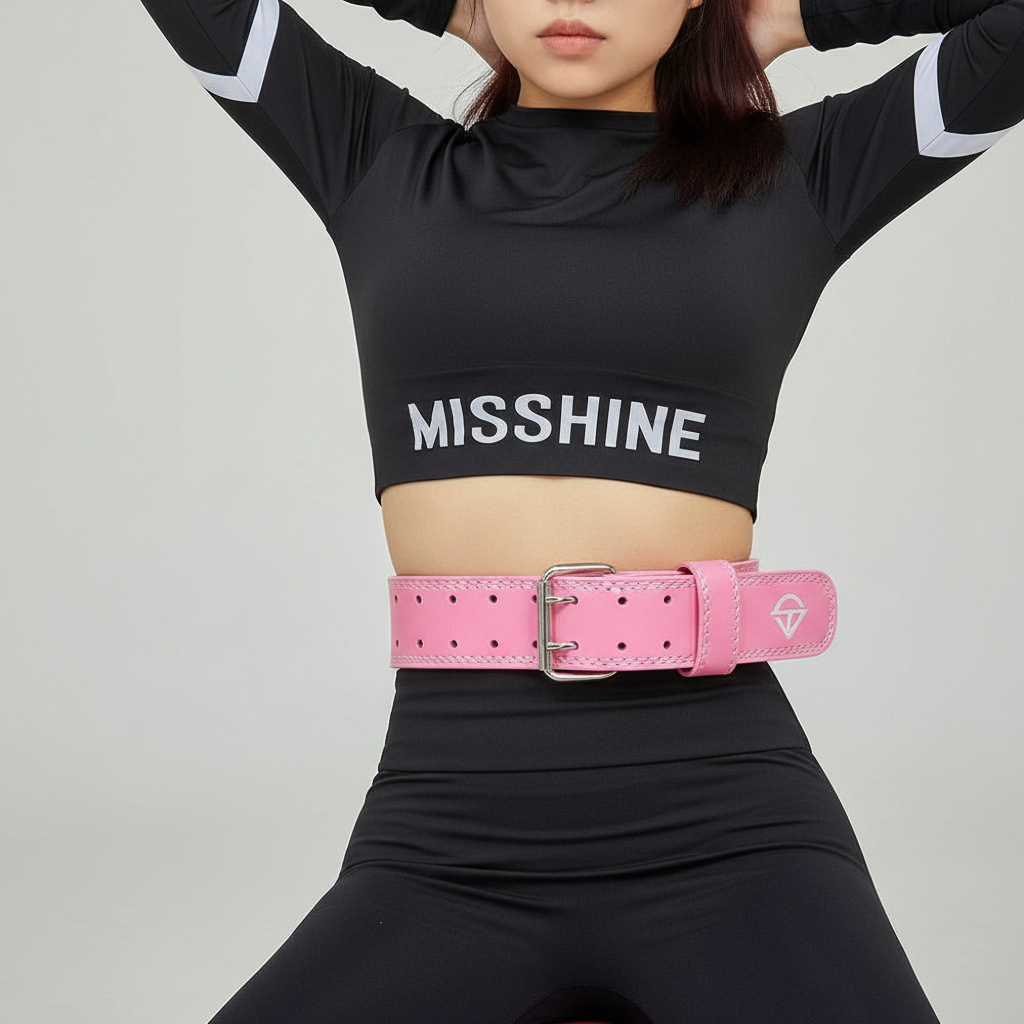 non-slip gym lifting belt