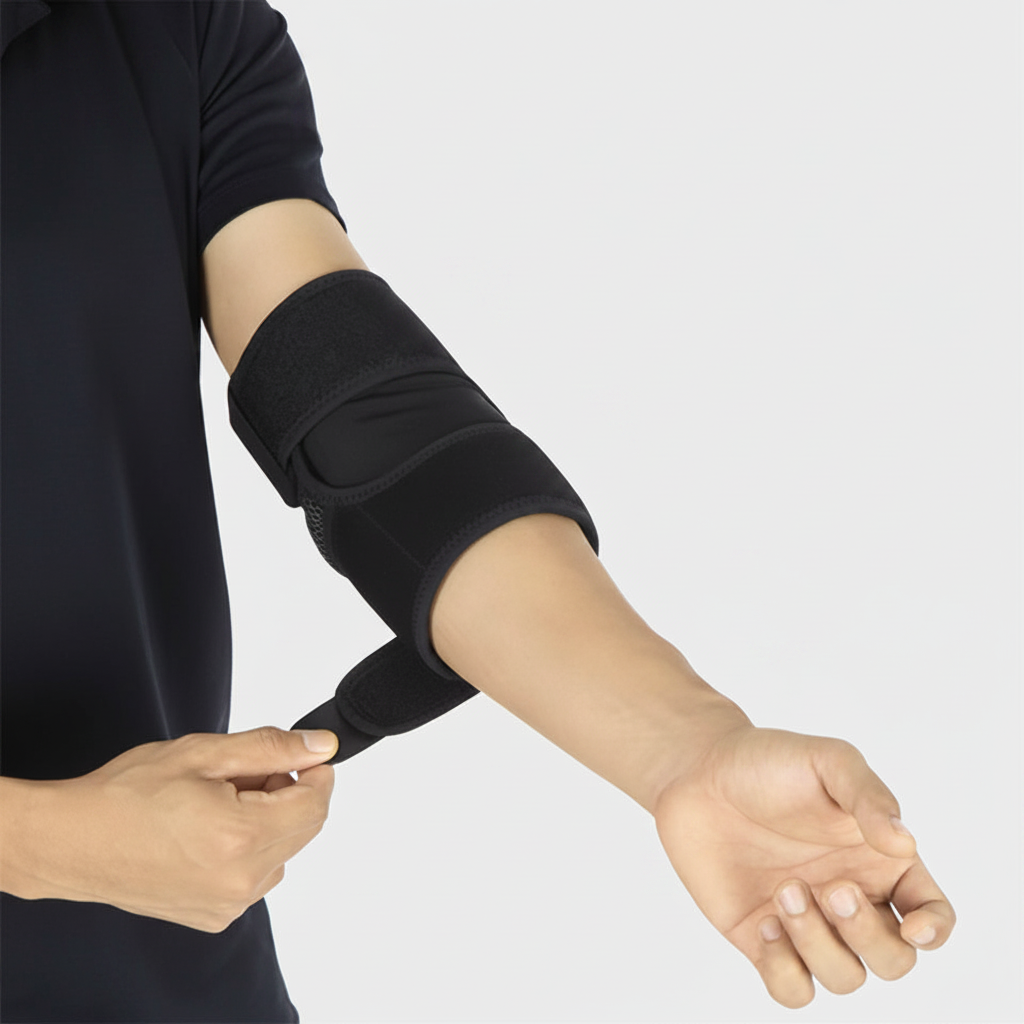 olecranon bursitis brace free size adjustable left right arm