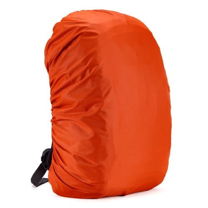 orange rain shield for backpacks