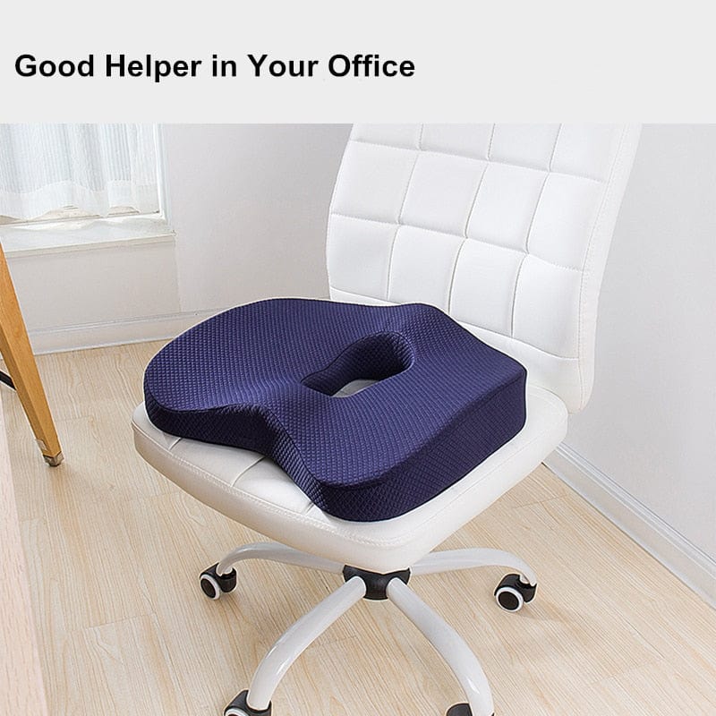 premium memory foam seat on an office desk