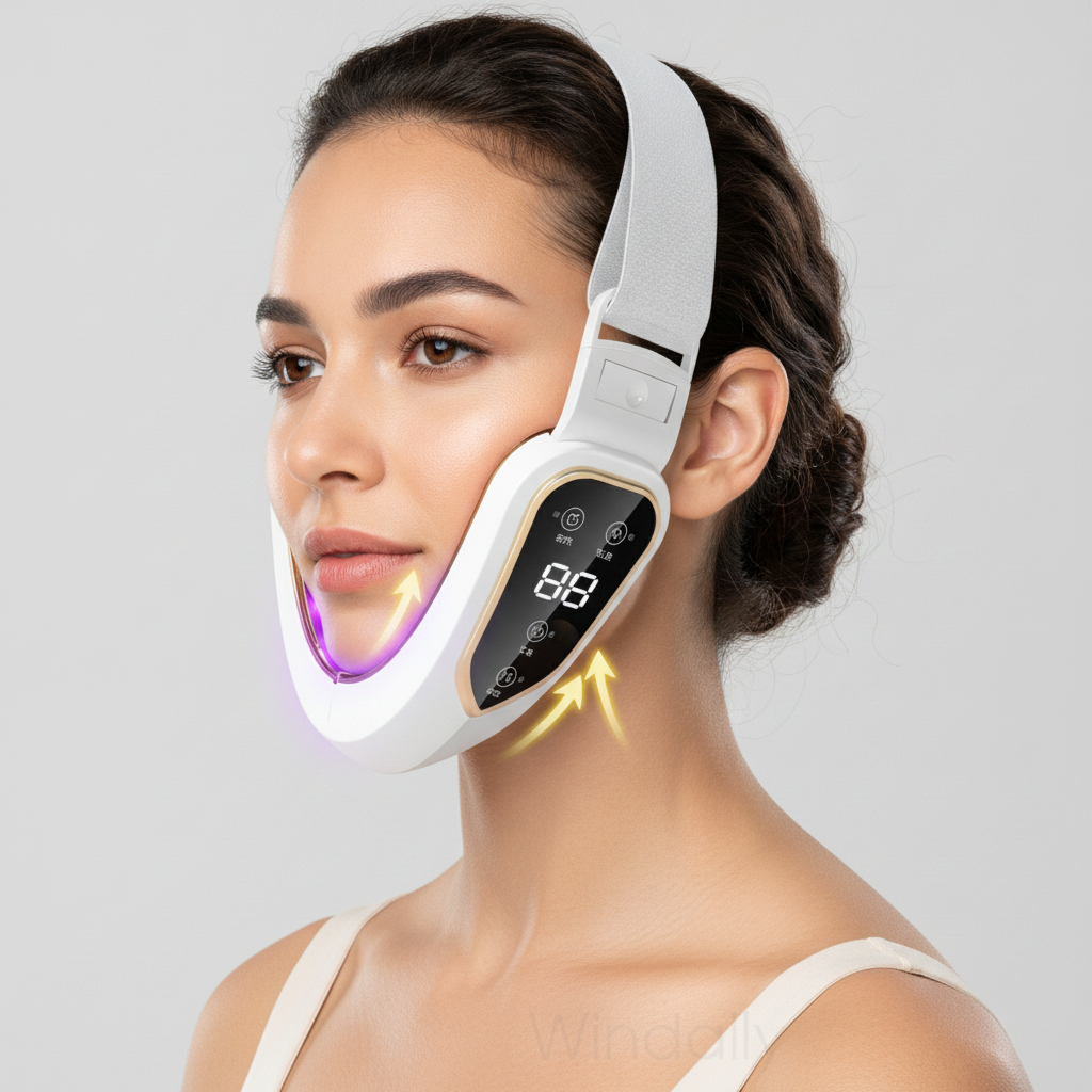 red light therapy collagen skin elasticity