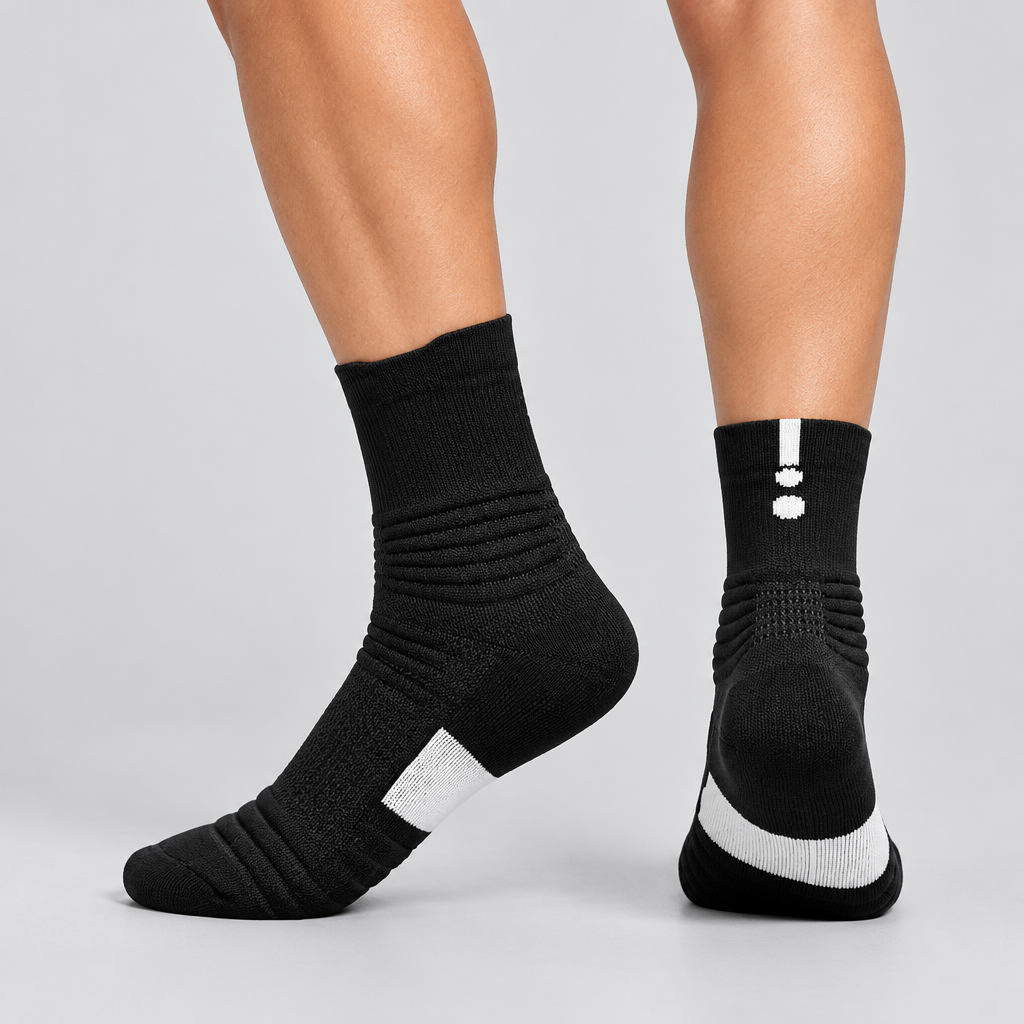 reinforced heel and toe athletic socks