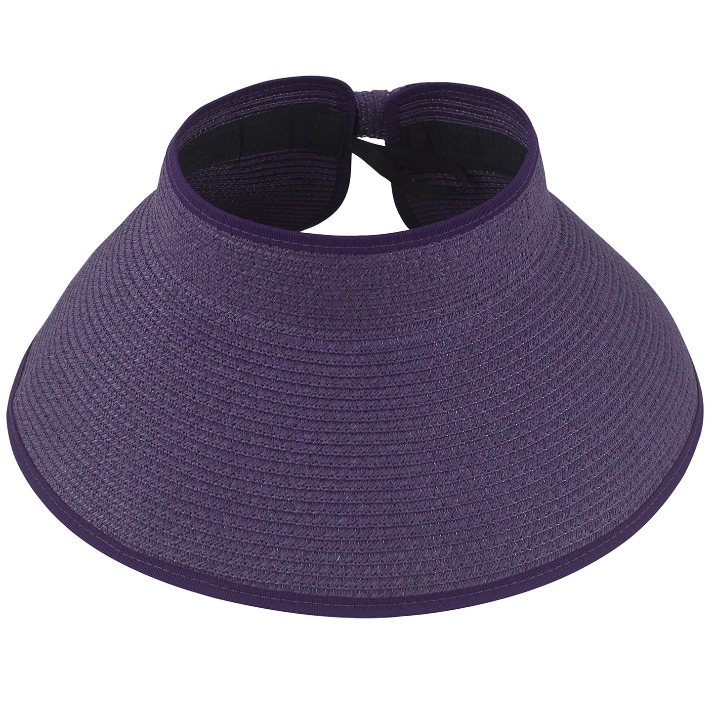 roll-up beach straw hat