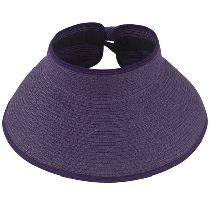 roll-up beach straw hat