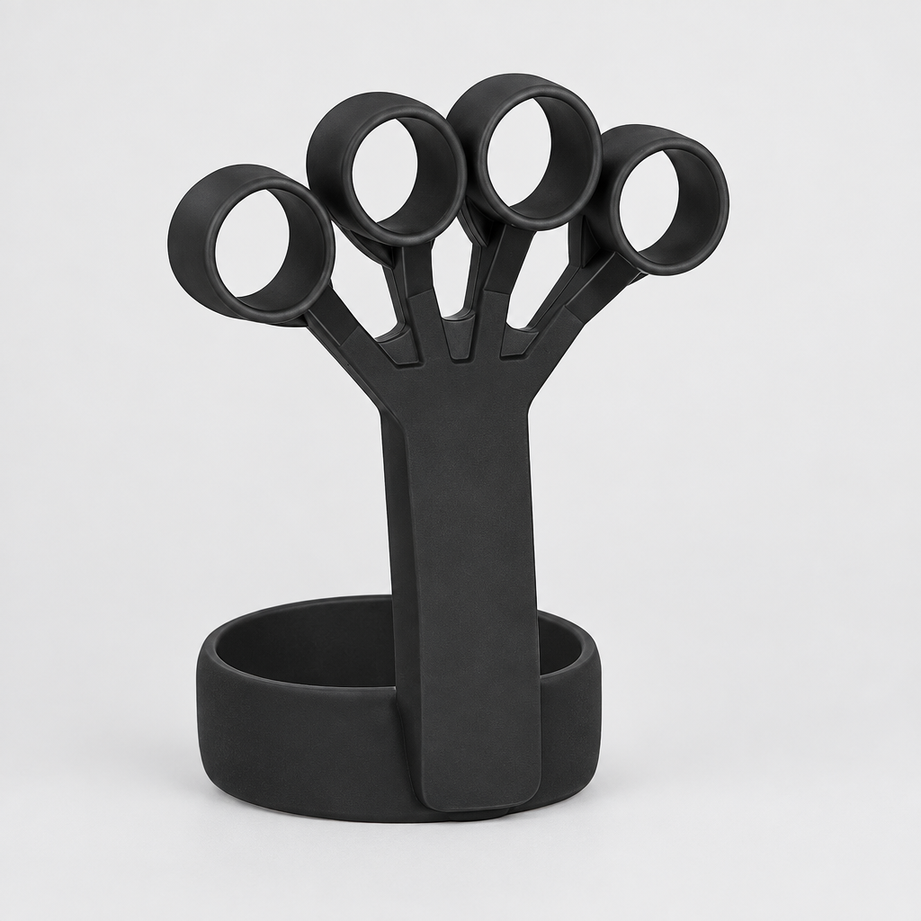 silicone hand grip exerciser for guitarists and pianists