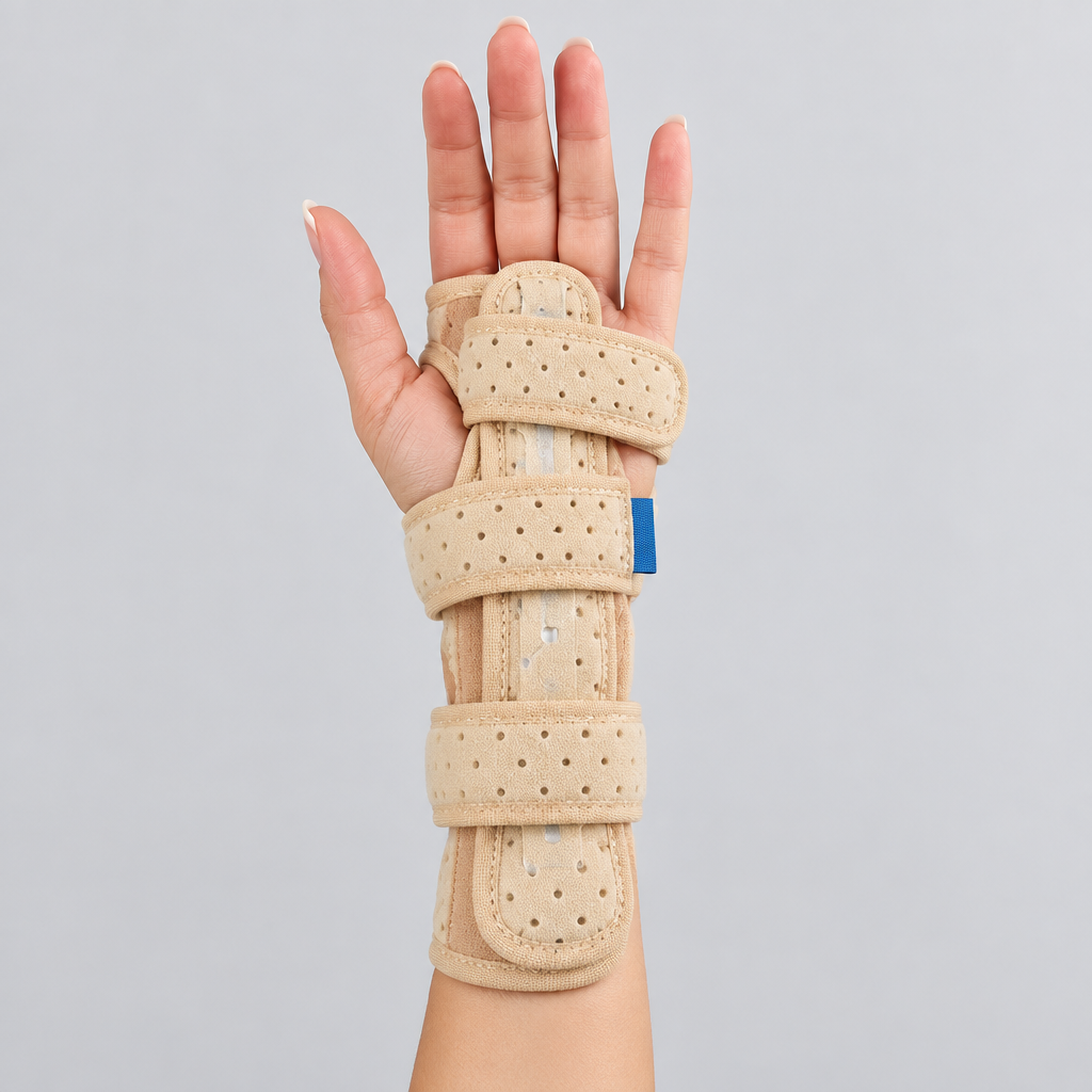 velvet lined wrist splint
