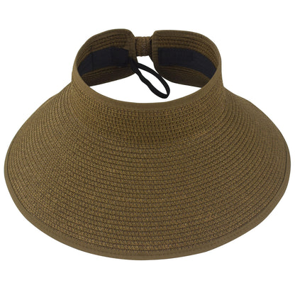 wide-brim beach hat