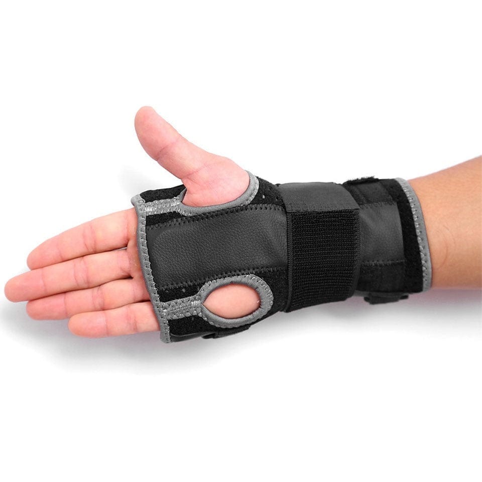wrist compression sleeve open palm adjustable