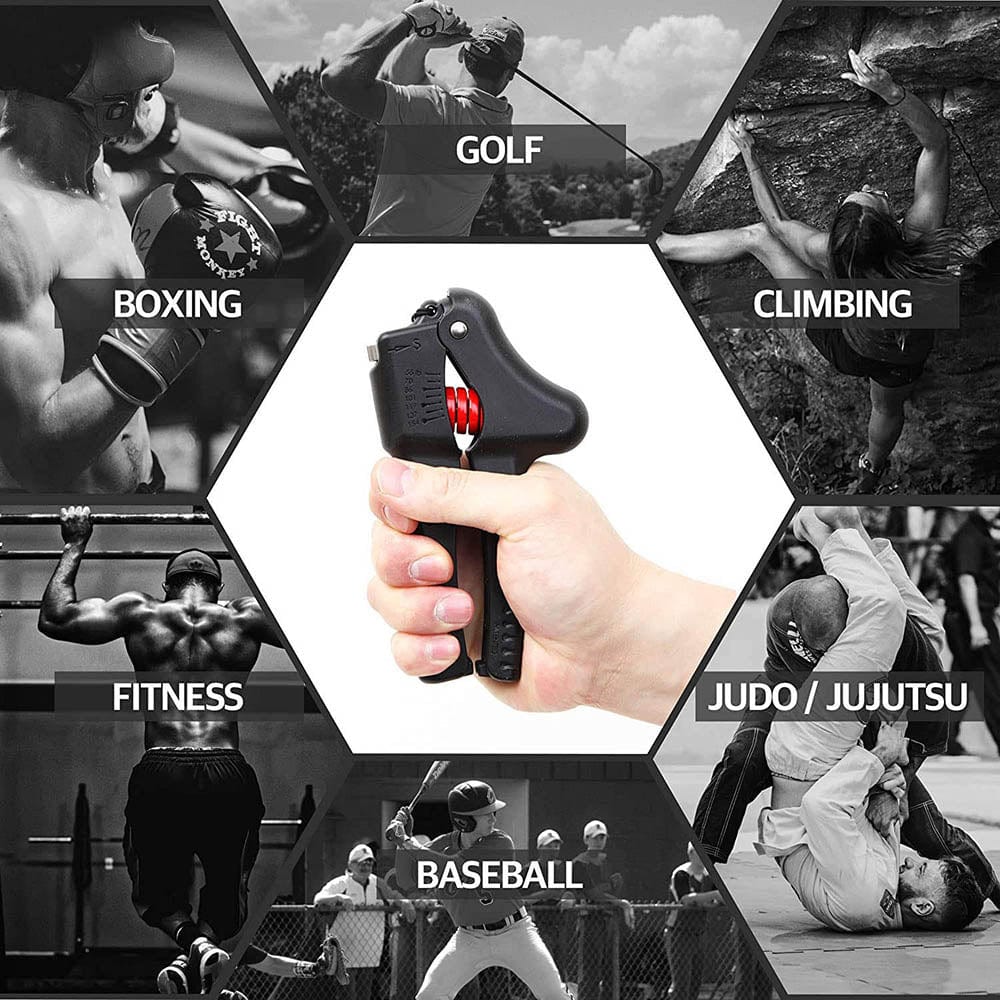 Hand Grip Strengthener | R-Shape Wrist and Forearm Exerciser