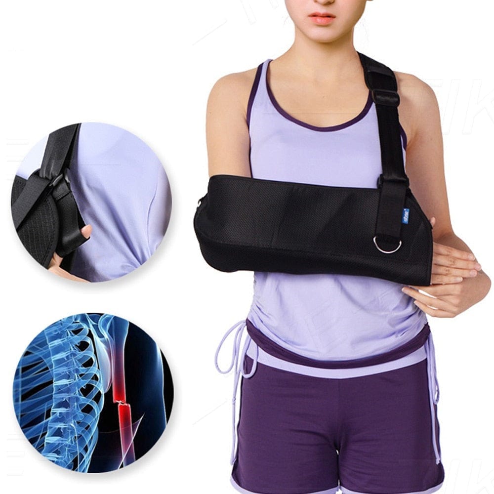 Medical Arm Sling Support | Adjustable Shoulder Strap Brace