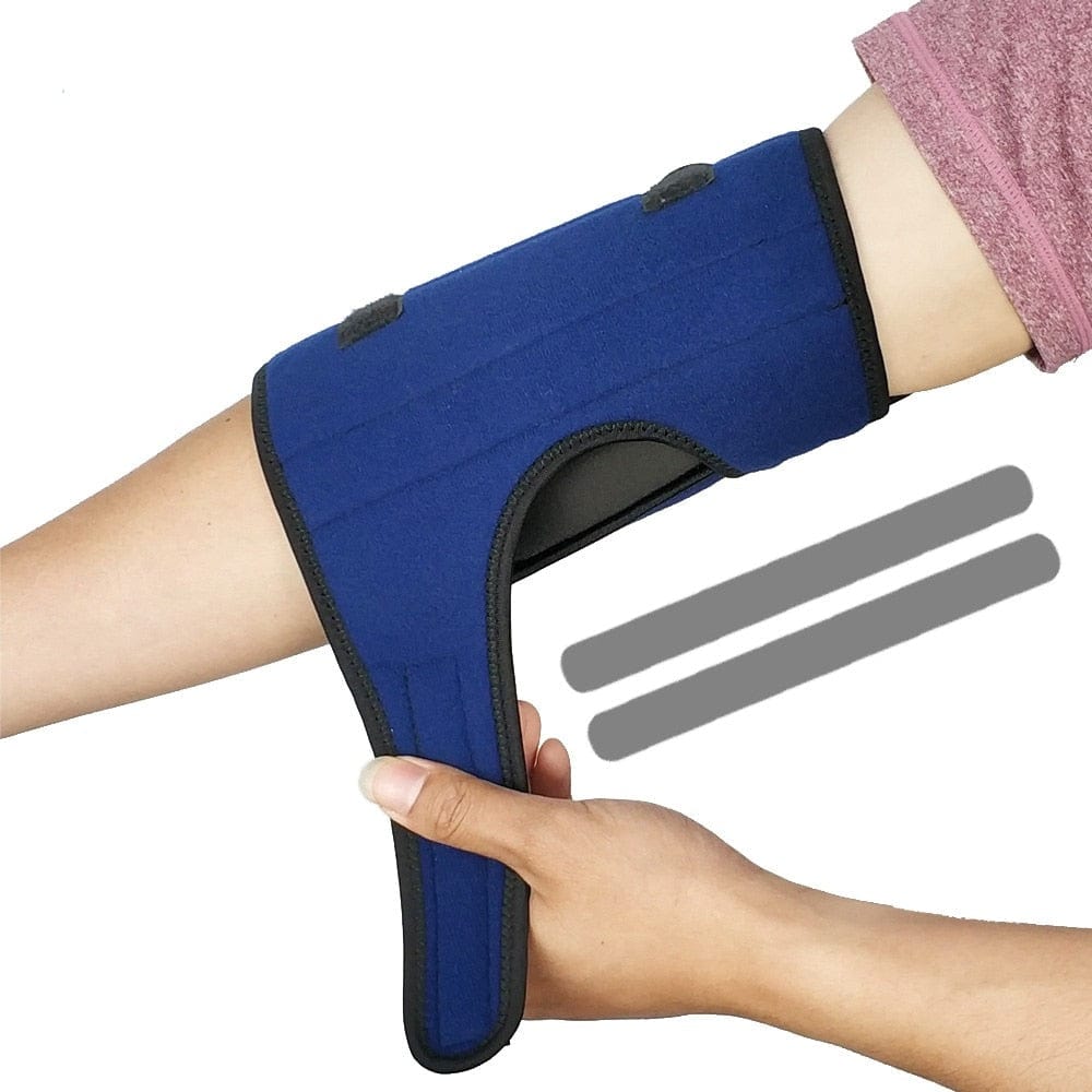 Elbow Wraps for Bursitis with 2 Fixed Steel Plates