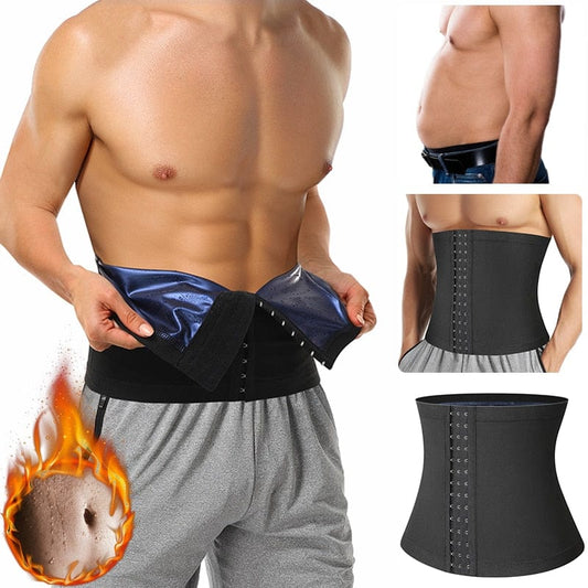 Men Abdomen Reducer | Sauna Sweat Waist Trimmer