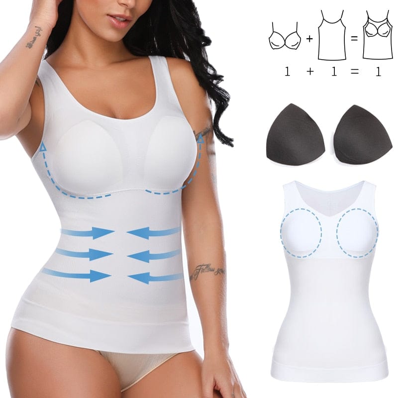 Padded Shapewear Camisole | Corset Top