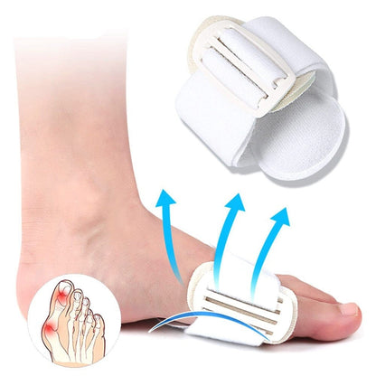 White Metatarsal Insoles showing the inner contoured arch support padding and the secure toe loop design.