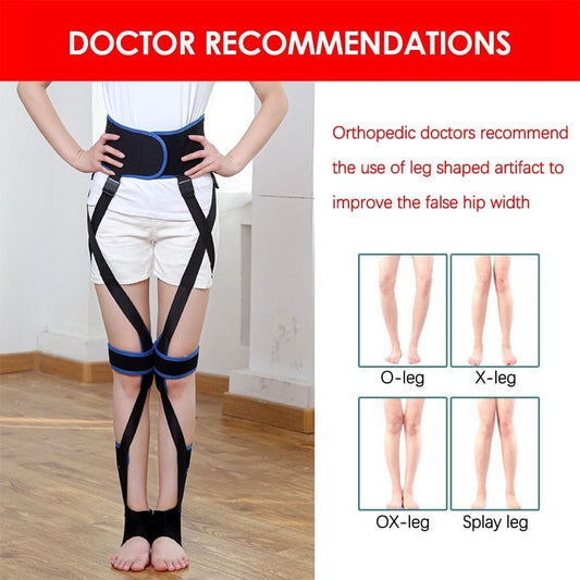 O/X Leg Shape Correction Belt |  Bow Splayed Legs Straightener