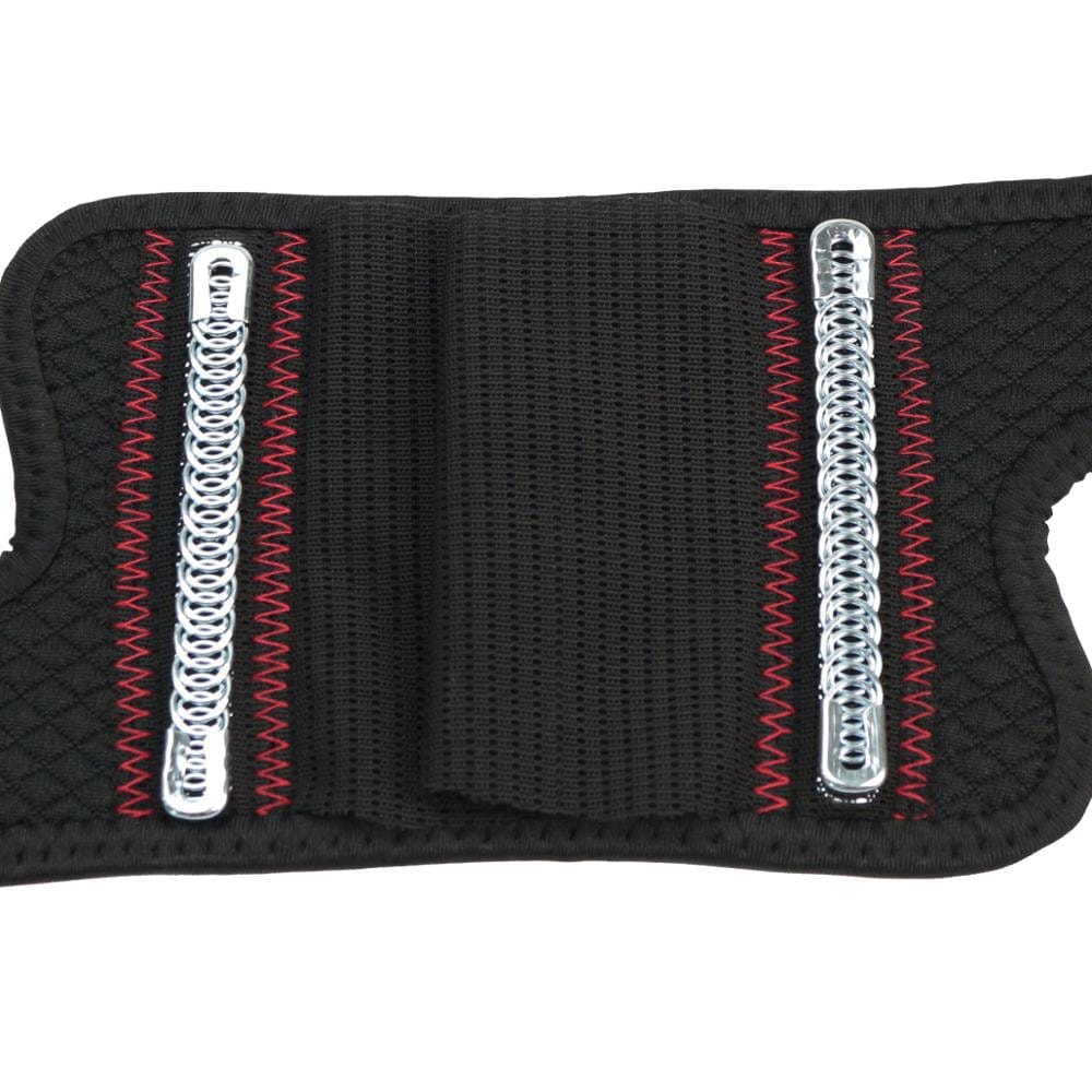 aluminum spring wrist brace SBR neoprene with mesh fixing sleeve