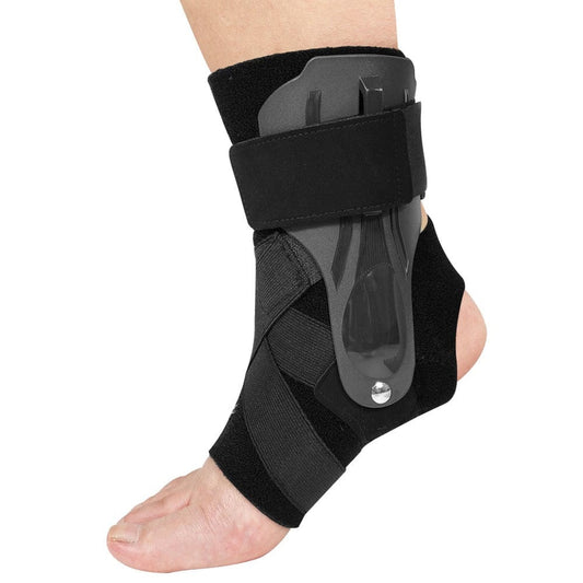 ankle brace for sprain with PP plastic side stabilizer plates